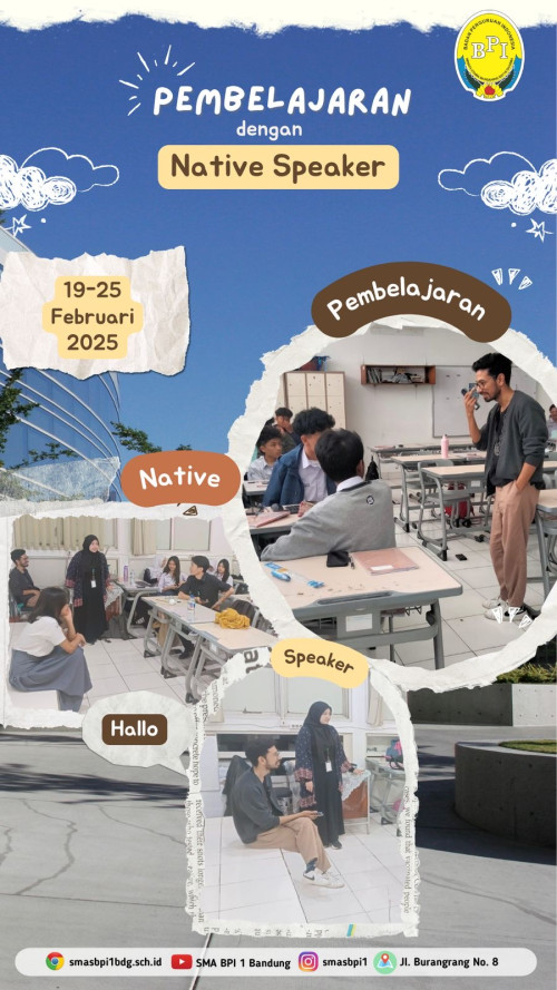 Pembelajaran Interaktif bersama Native Speaker