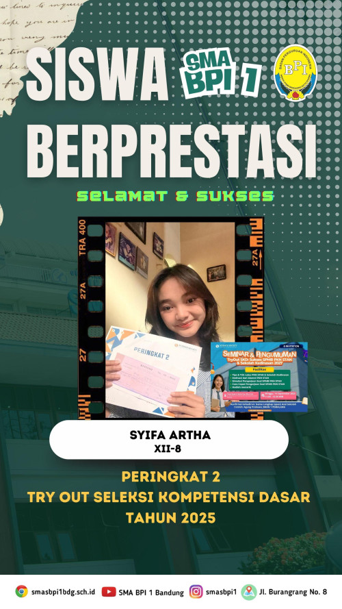 #BPIPrestasi - Peringkat 2 Try Out